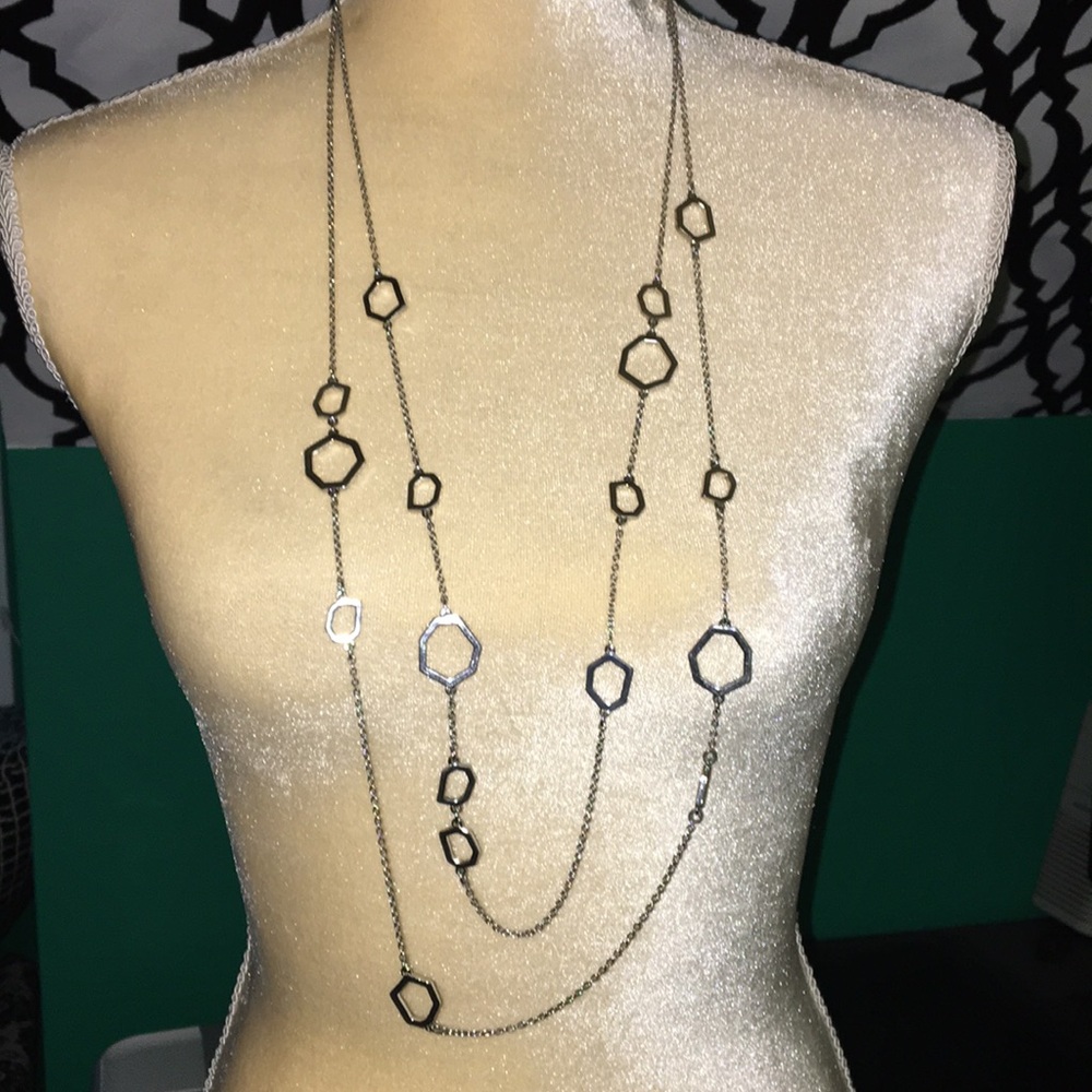 Ann Taylor Silver Necklace